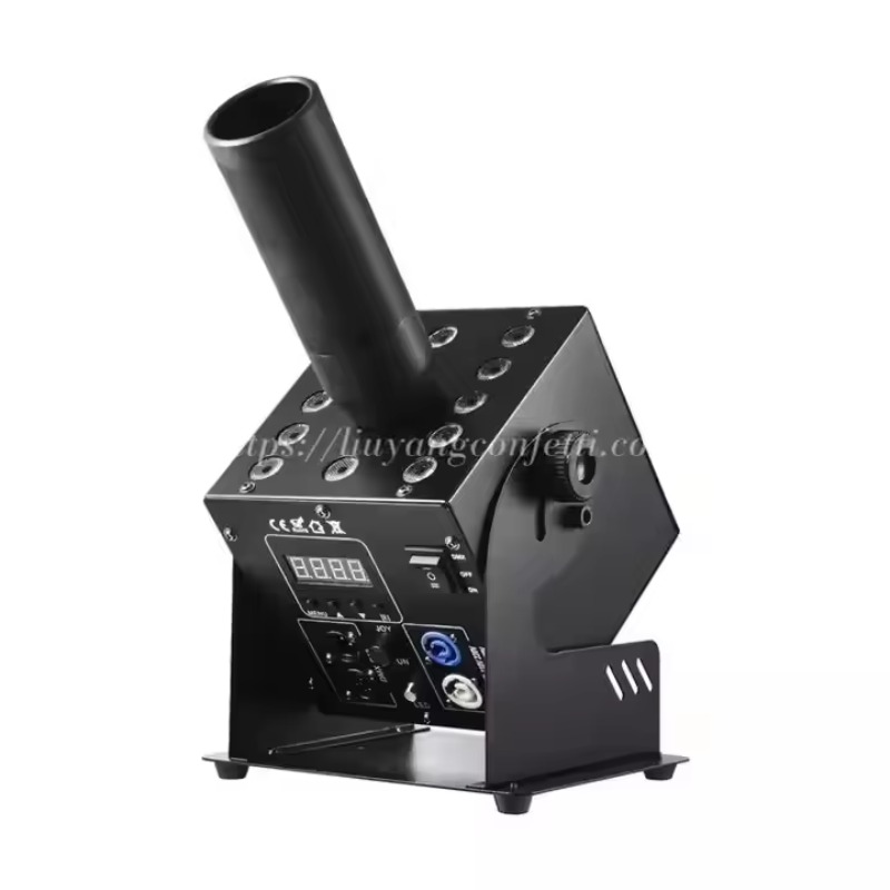 Event Party Dj - Maszyna CO2 DMX RGB LED, dysza