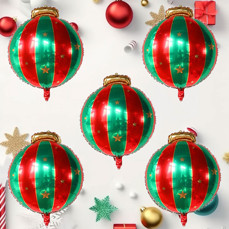 5 szt. Czerwono-Zielone Balony – Party Event Supply Store recenzja i cena