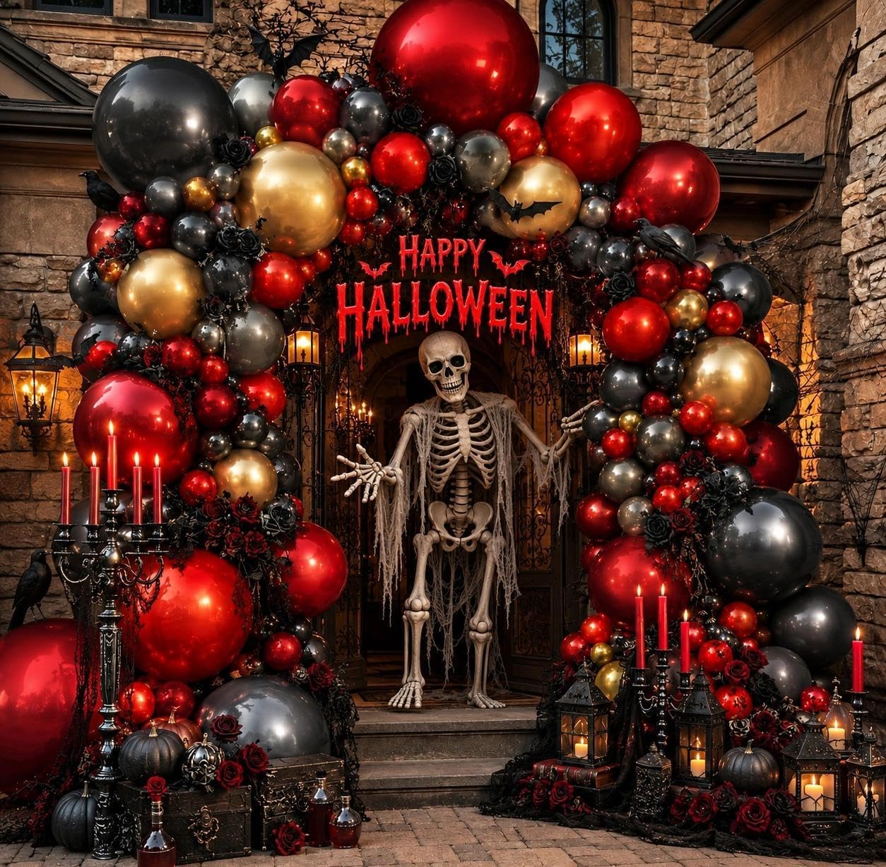Zestaw balonów na Halloween –  – Balloon Arch Kit recenzja i cena