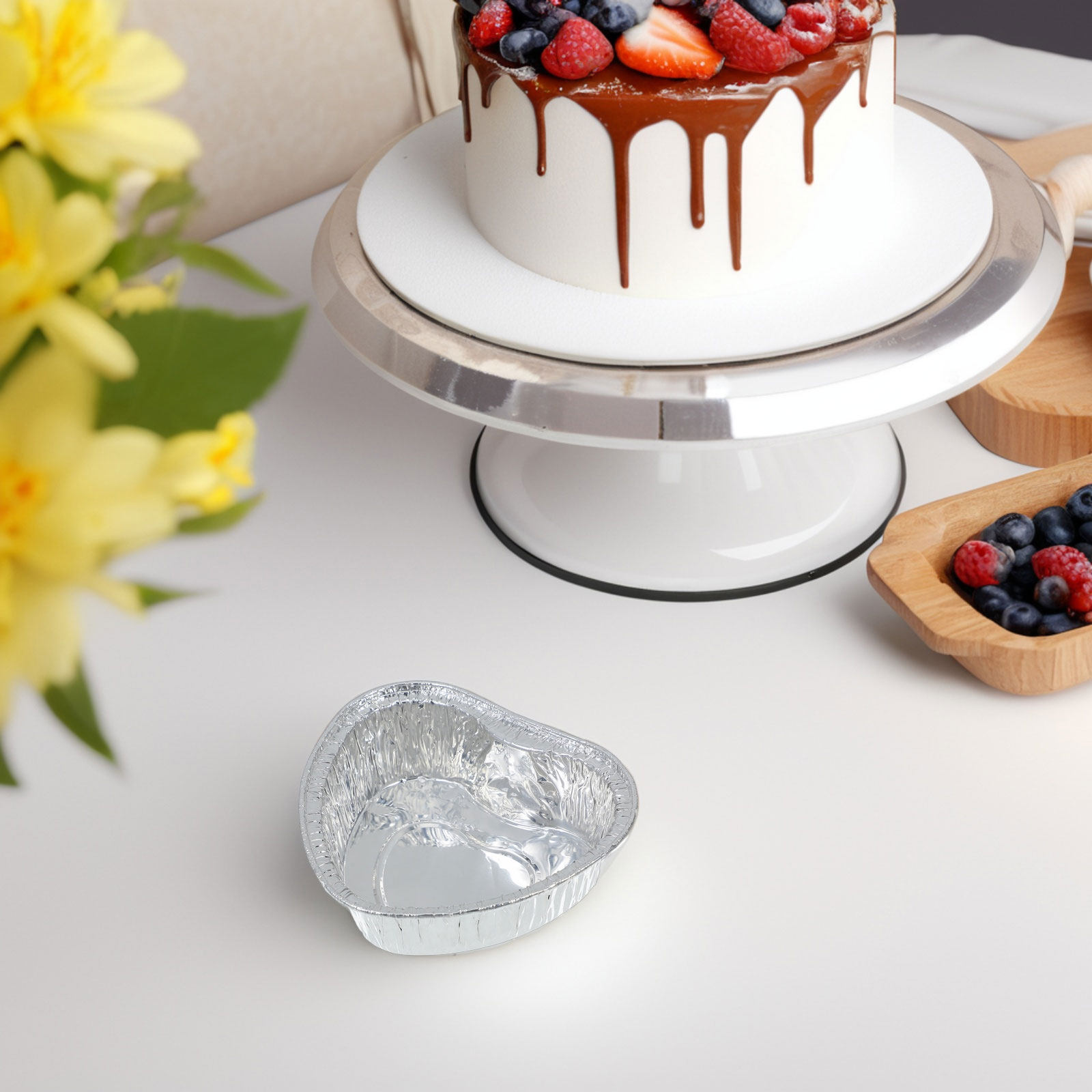 50 sztuk aluminiowych foremek  – Plastic Cup 50Pcs recenzja i cena