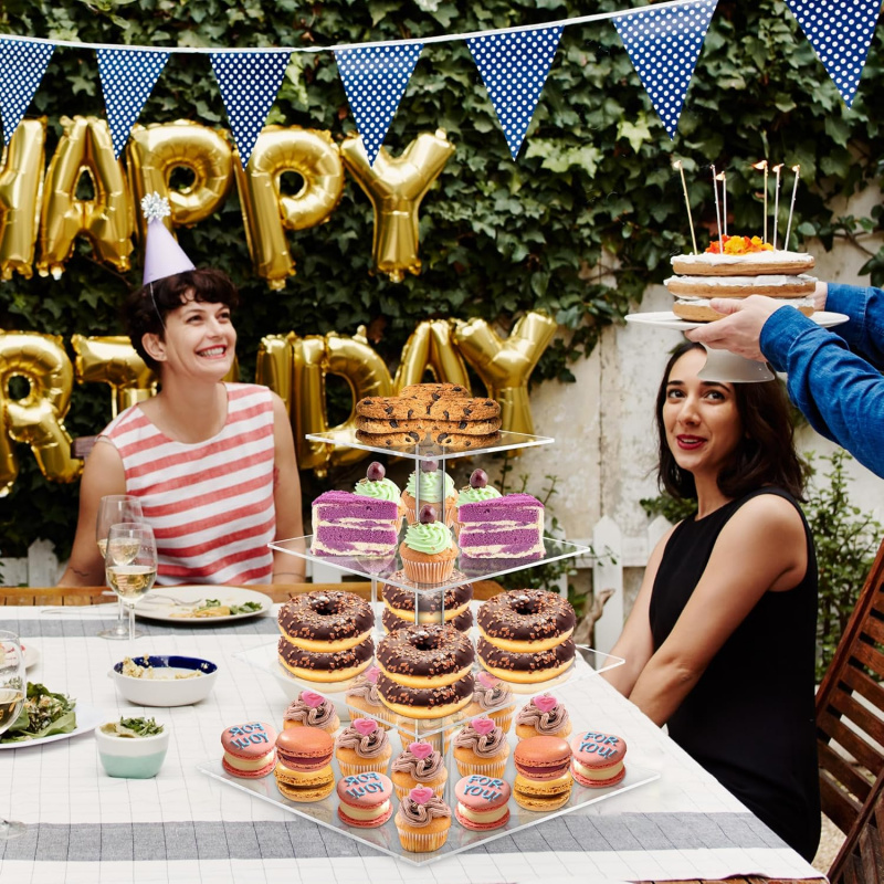 Stojak na babeczki YestBuy, 4- – Cupcake Stand Tier recenzja i cena