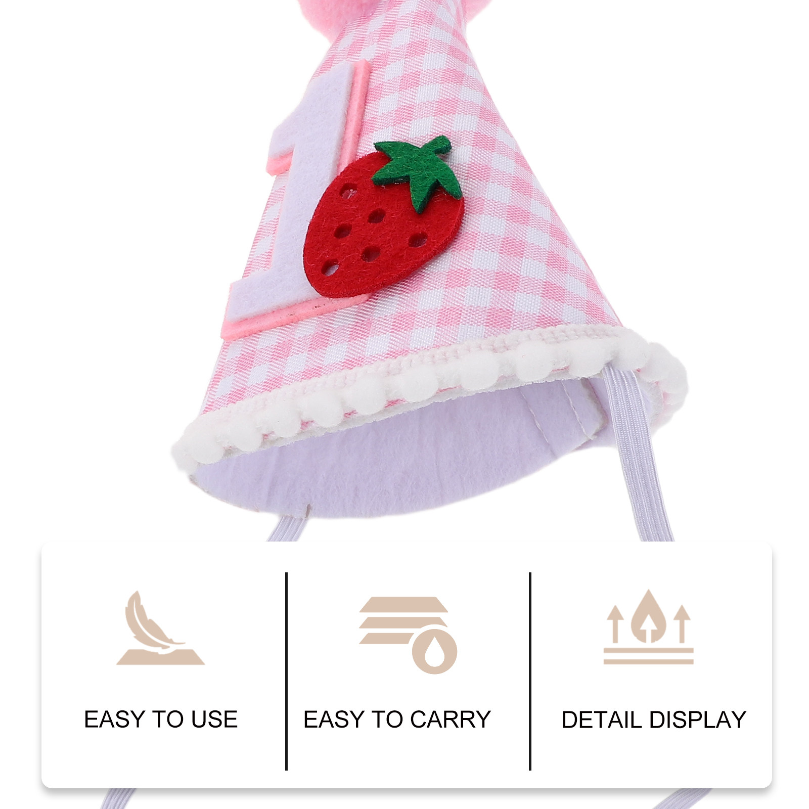 Różowa czapka urodzinowa w ksz – Party Hat Cone recenzja i cena