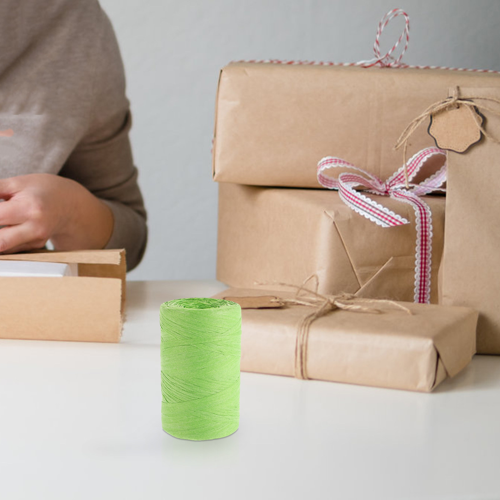 Kolorowa taśma z papieru raffi – Papercraft Supply Ribbon recenzja i cena