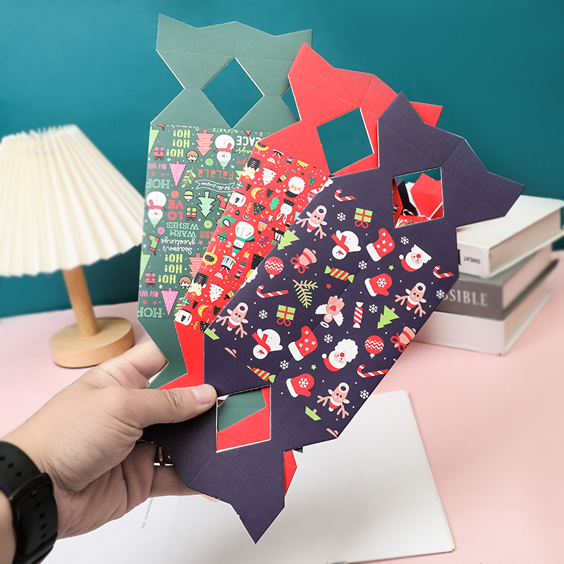 12 sztuk – świąteczne pudełka  – Papercraft Supply Ribbon recenzja i cena