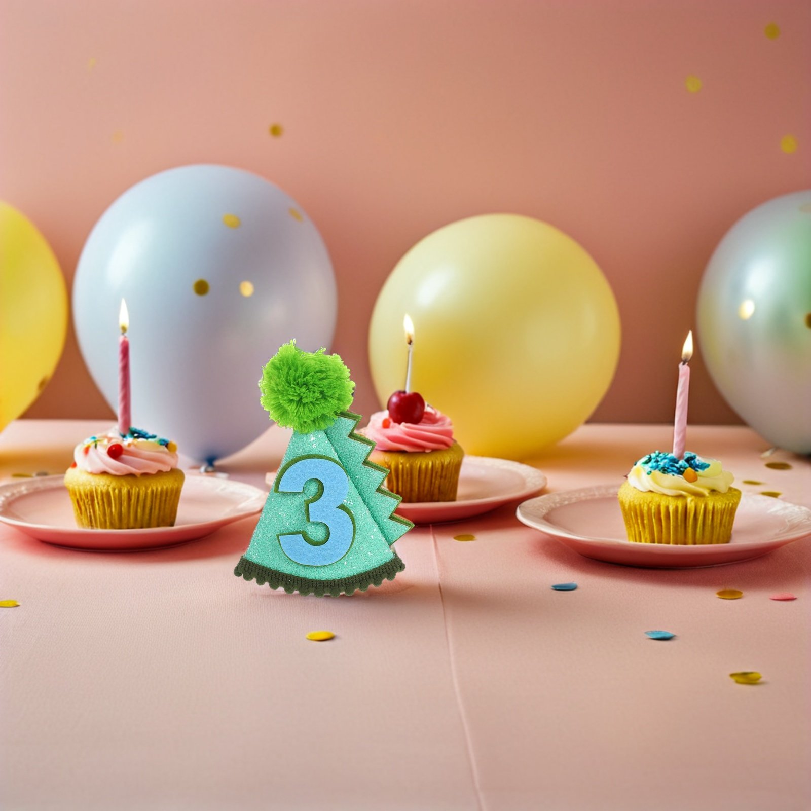 Dziecięca czapka urodzinowa w  – Party Hat Cone recenzja i cena