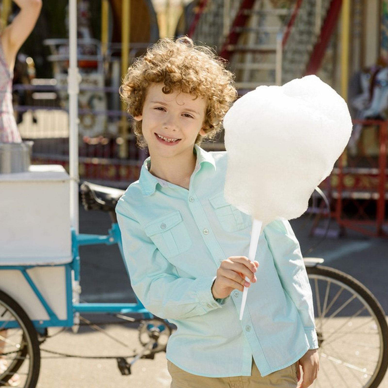 20 sztuk papierowych patyczków – Cotton Candy Cone recenzja i cena