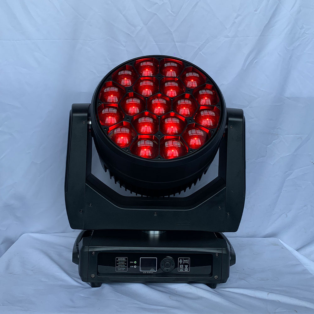 19X60W LED Bee Eye Moving Head – Event Party Dj recenzja i cena
