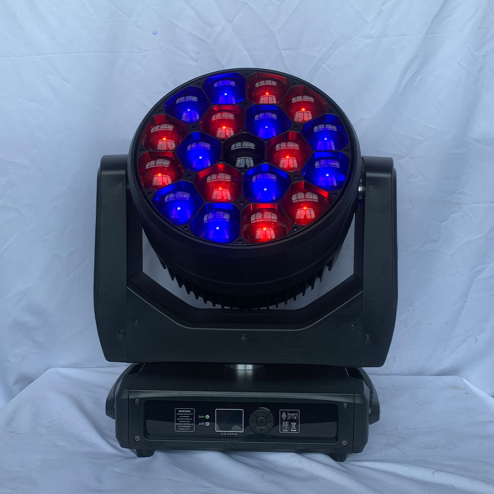 19X60W LED Bee Eye Moving Head – Event Party Dj recenzja i cena